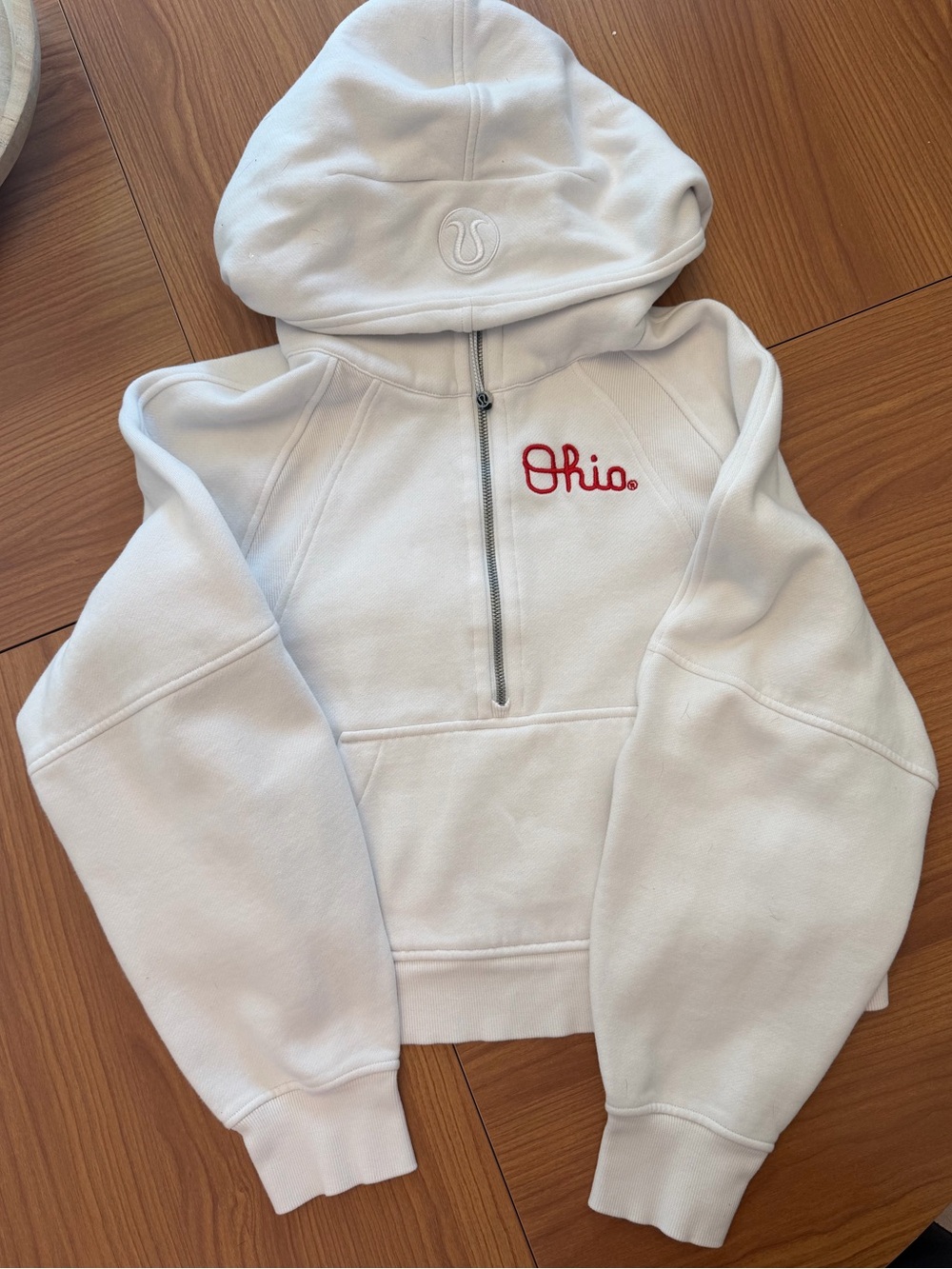 Lululemon x Ohio State Women’s Half-Zip Scuba Hoodie - XS/S